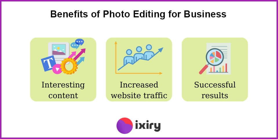 benefits of photo editing for business