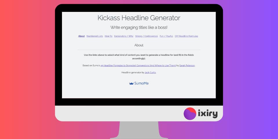 sumome kickass headline generator