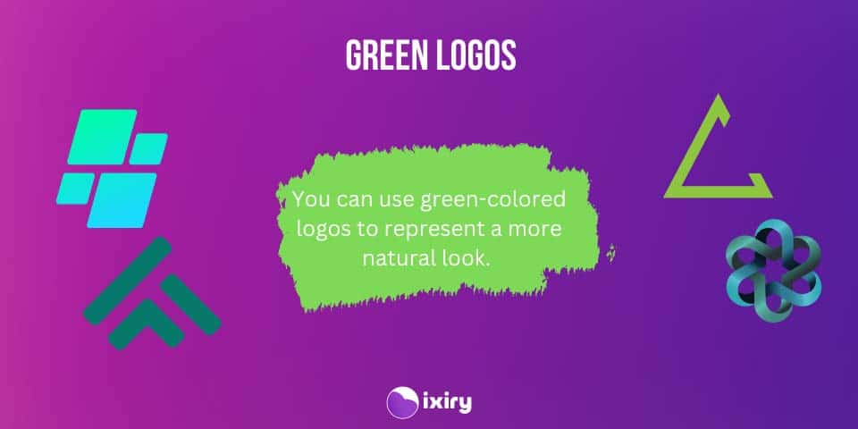 green logos