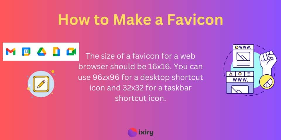 how to make a favicon
