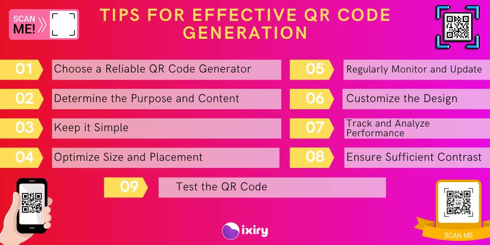 tips for free QR code generator tools