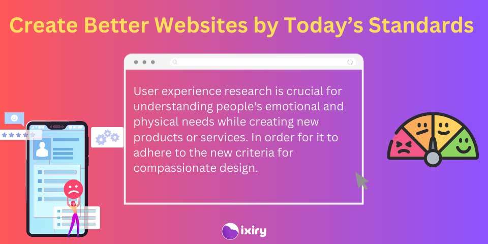 create better websites by today's standards