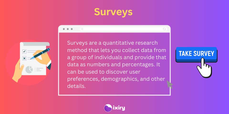 UX research surveys
