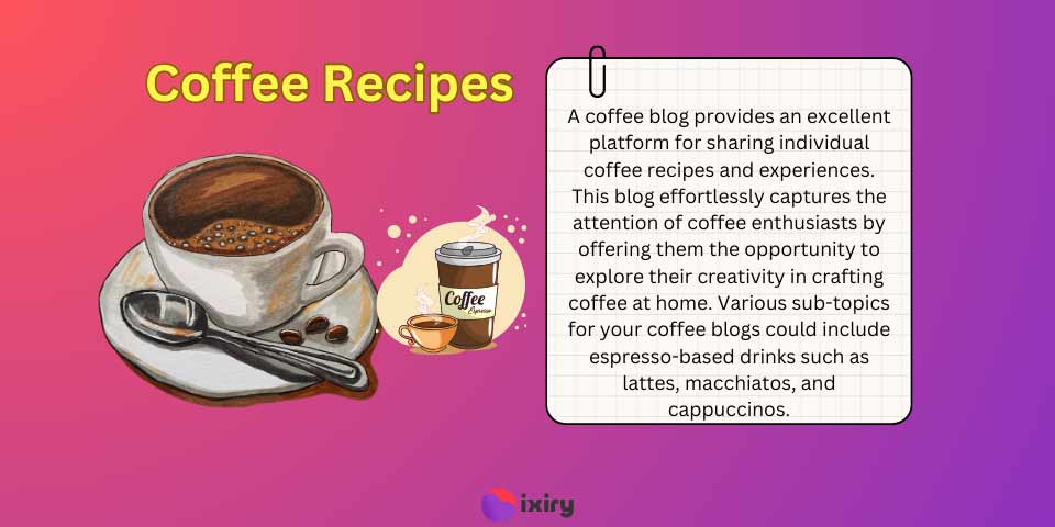 coffee recipes