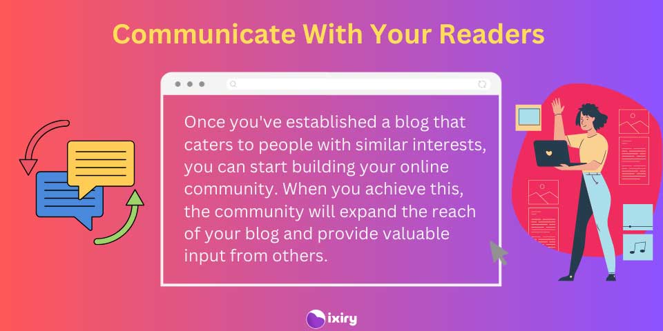 communicate with your readers