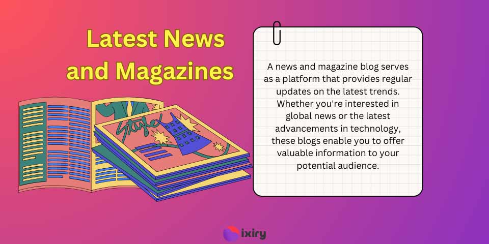 latest news and magazines