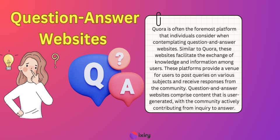 question-answer websites