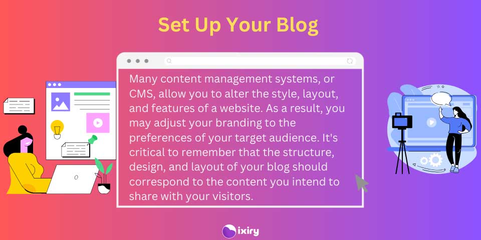 set up your blog