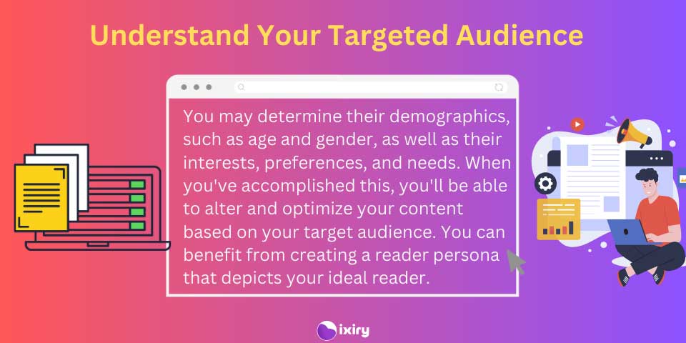 understand your targeted audience