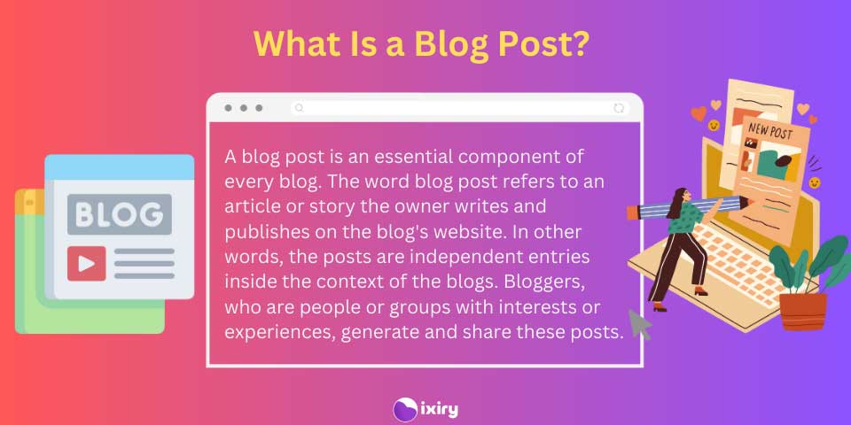 what is a blog post