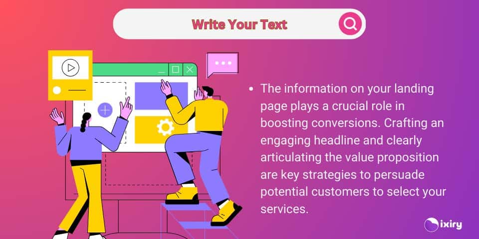 write your text