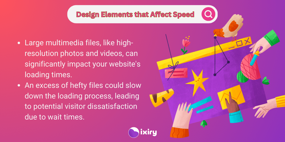 design elements that affect speed