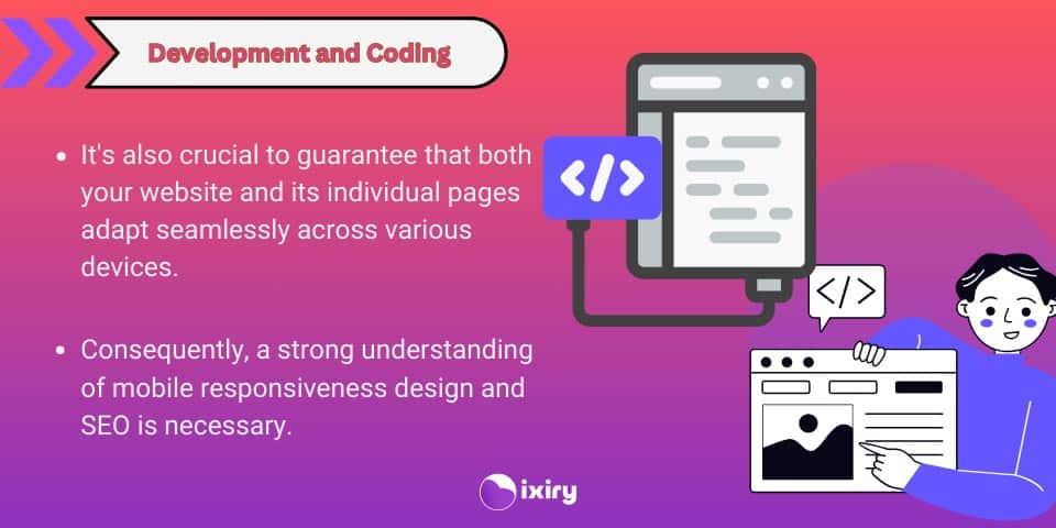 development and coding